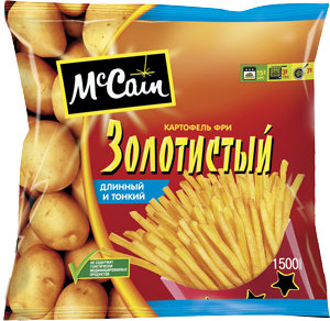 Вкусный картофель фри от компании McCain