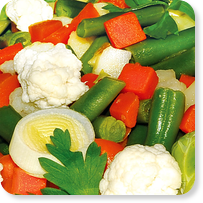 Frozen vegetables HoReCa Vegetable Bunch