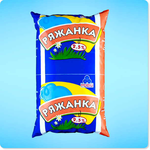 Ряжанка 2,5%, 1000 г