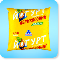 Молочные продукты «Забава» абрикос, 500 г