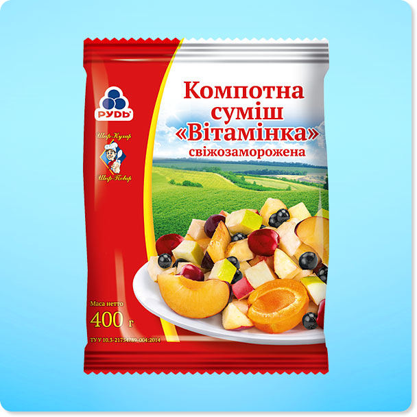 Компотна суміш «Вітамінка» свіжозаморожена