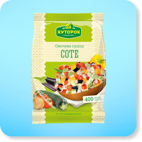 Frozen foods TM «Khutorok» Vegetable mix 