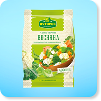 Frozen foods TM «Khutorok» Vegetable mix 